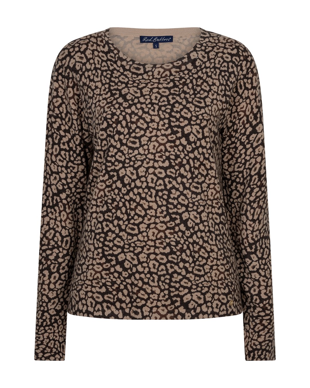 Pull Sweet imprimé animal espresso – Image 7