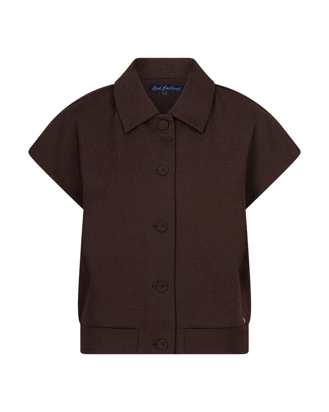 Bomber sans manches punta espresso – Image 4