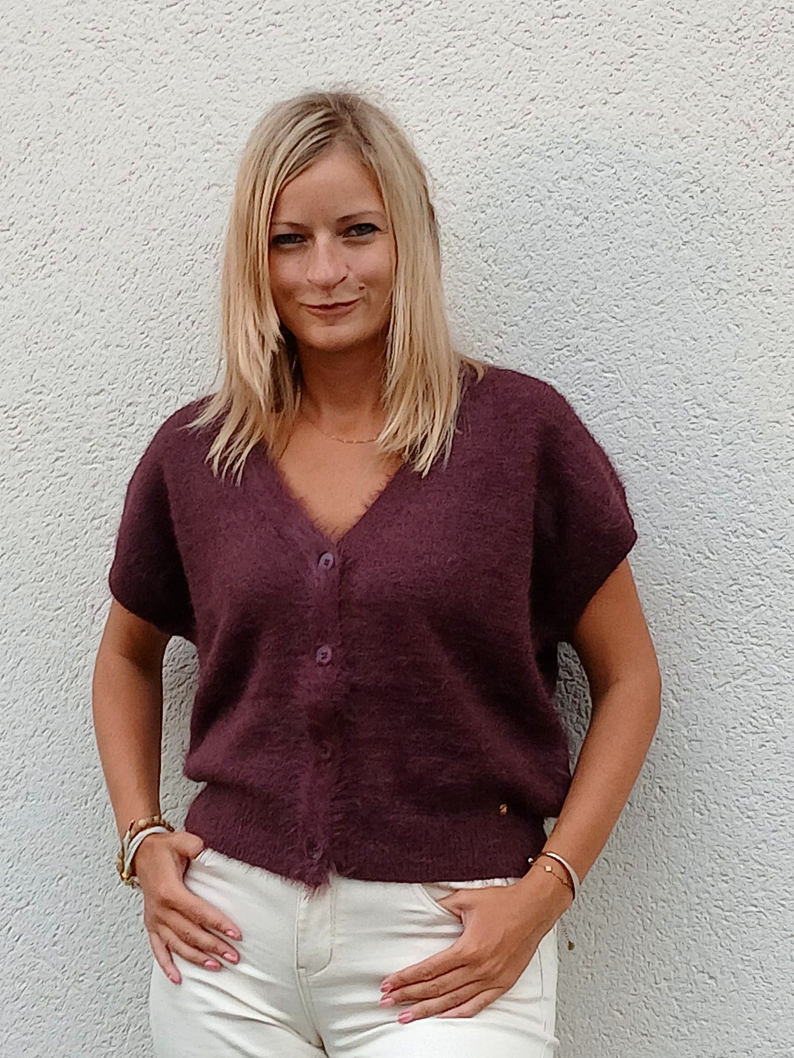 Gilet manches courtes Fuzzy – Image 2
