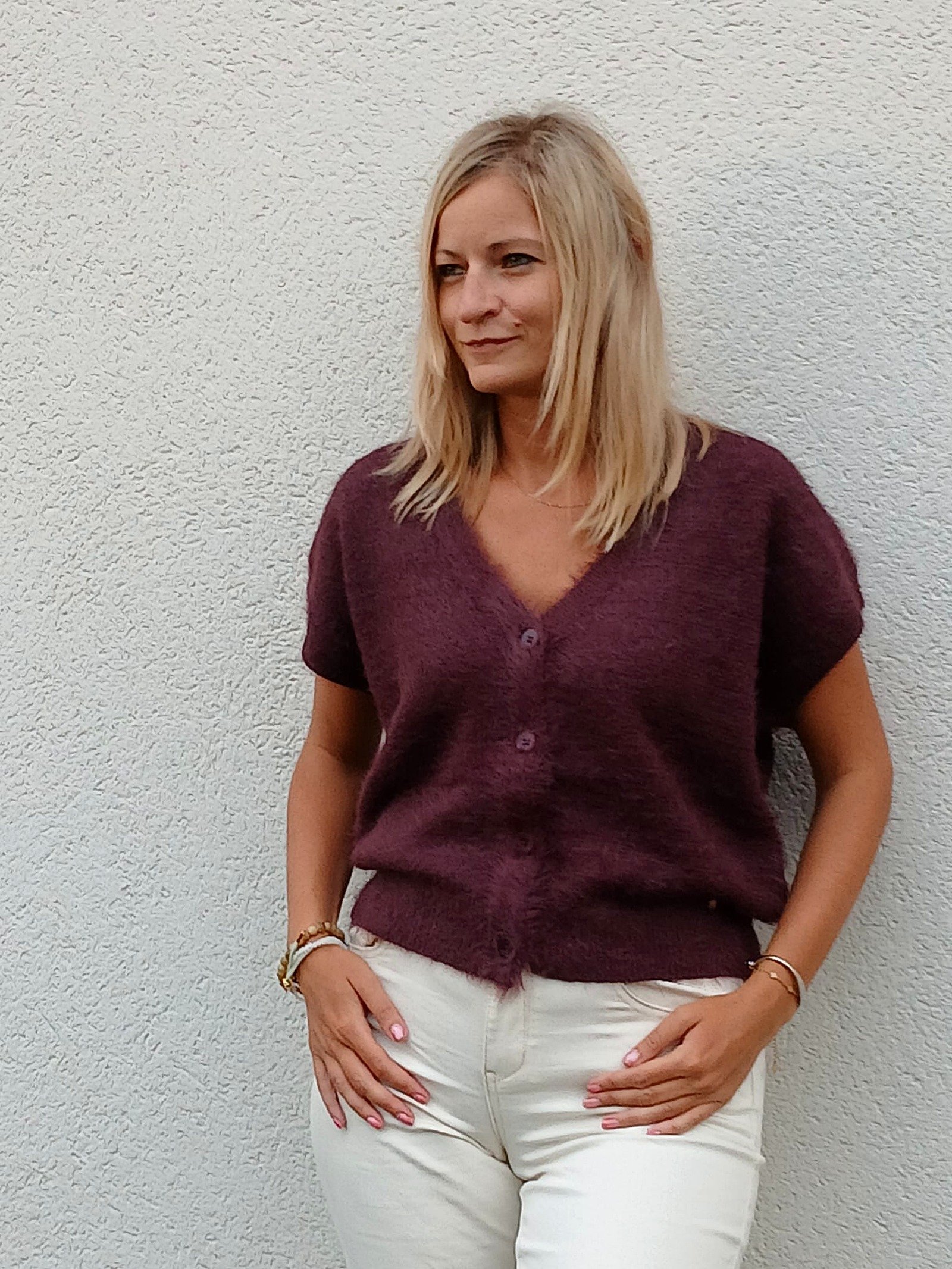 Gilet manches courtes Fuzzy – Image 4
