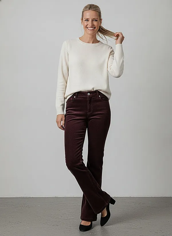 Pantalon Bibette velours côtelé