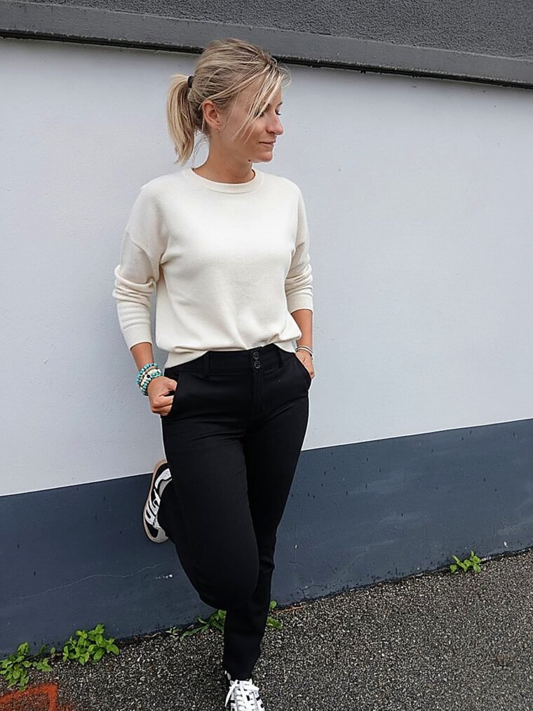 Pantalon Bibette true black