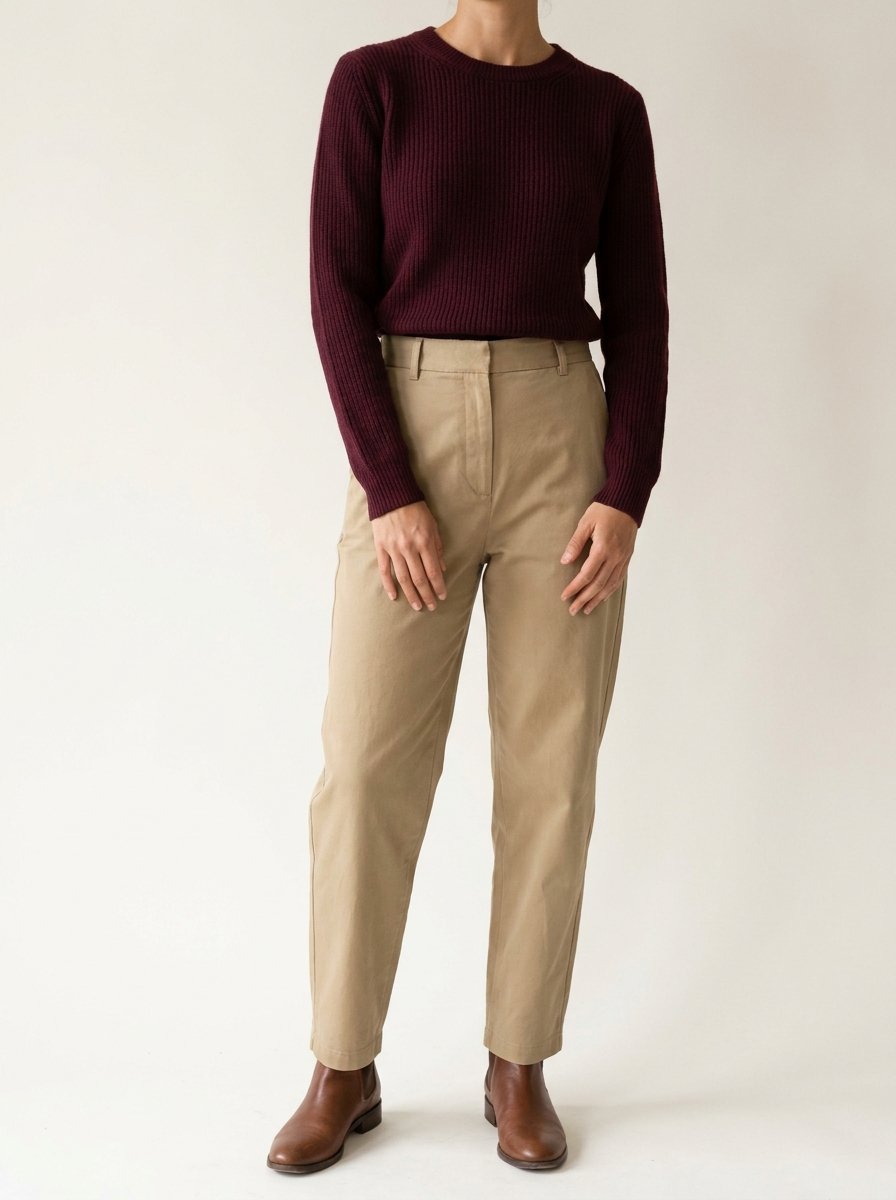 Kaki et bordeaux, l’accord couleur