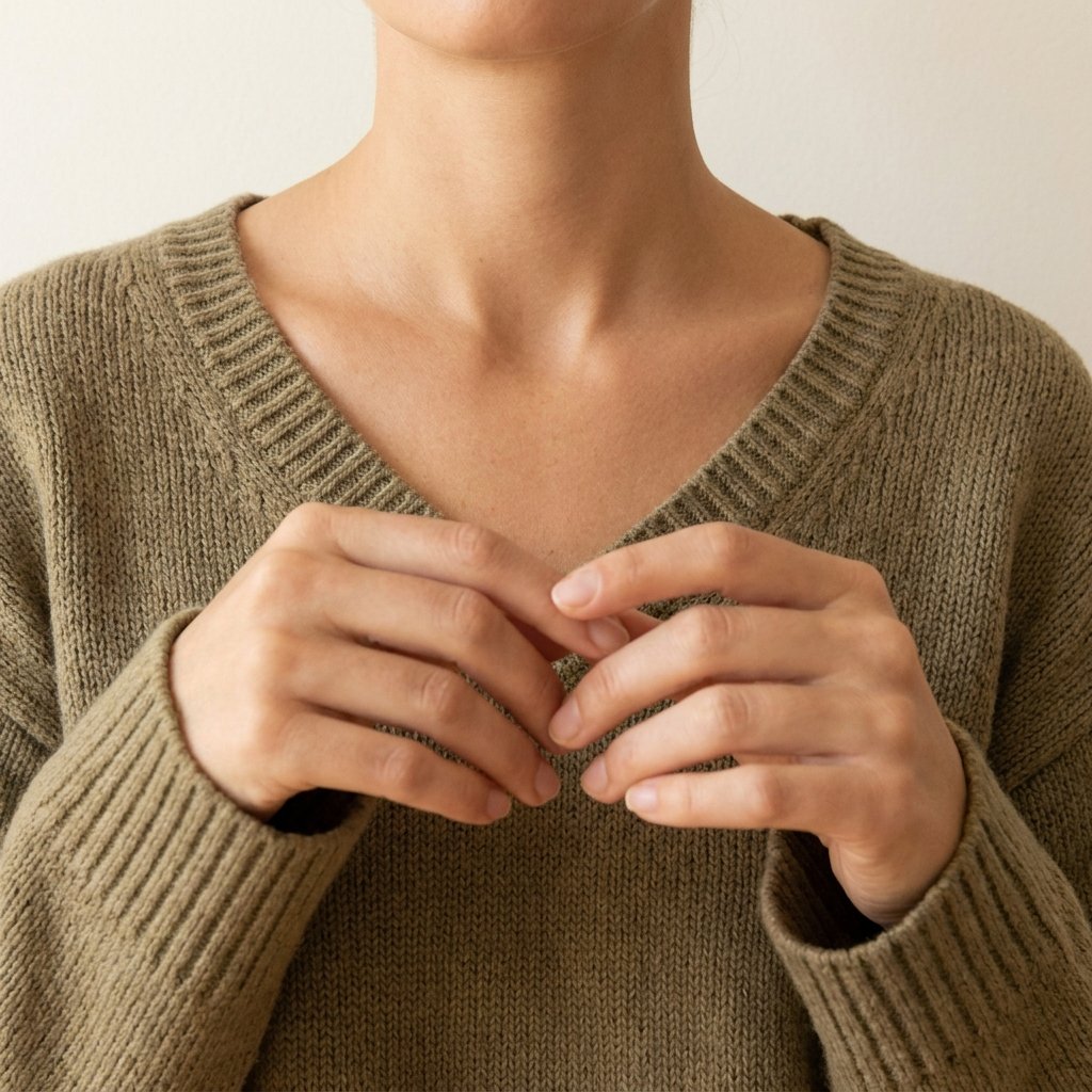 Kaki près du cou, l’accord selon la carnation
