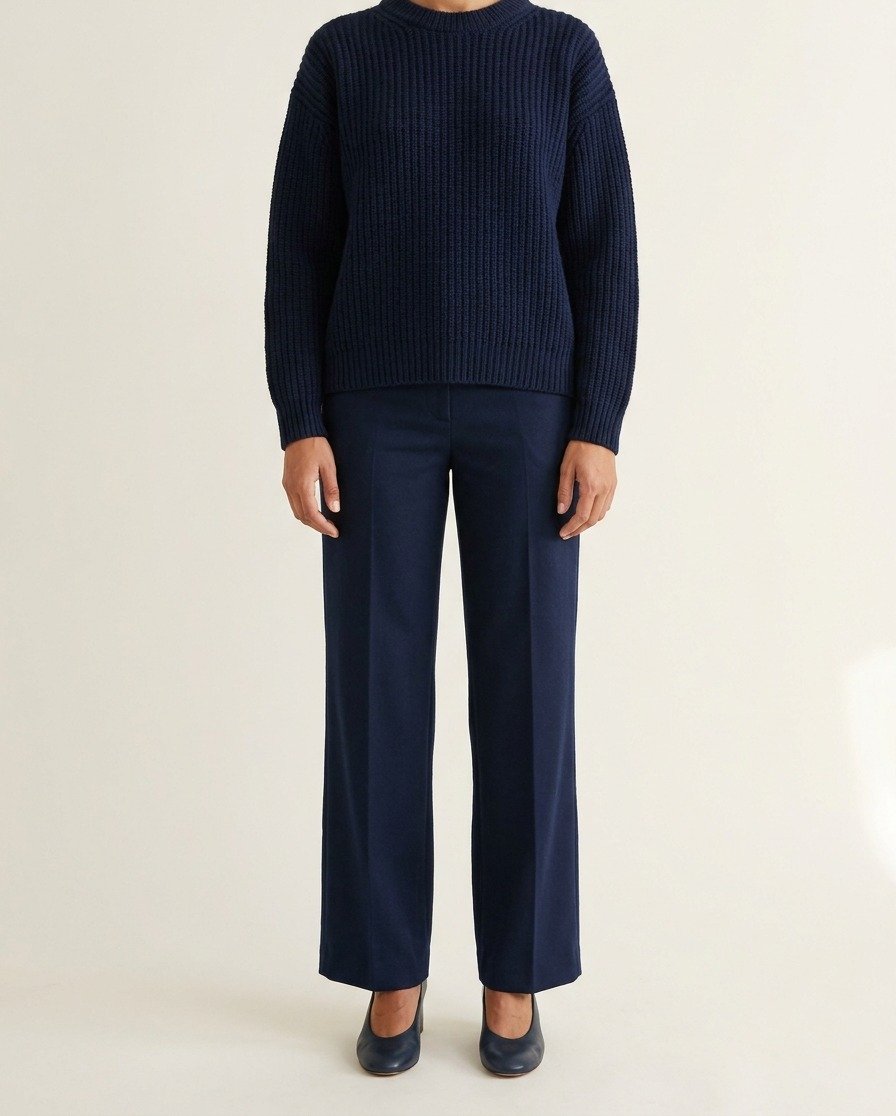 Tenue en bleu marine, l’accord de base à réveiller