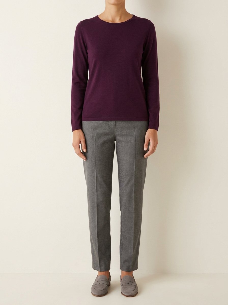 Violet et gris, l’accord couleur