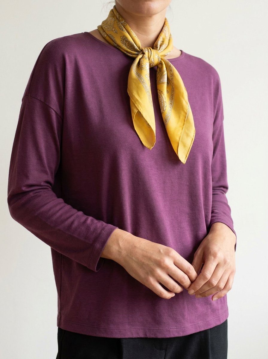 Violet et jaune, l’accord couleur
