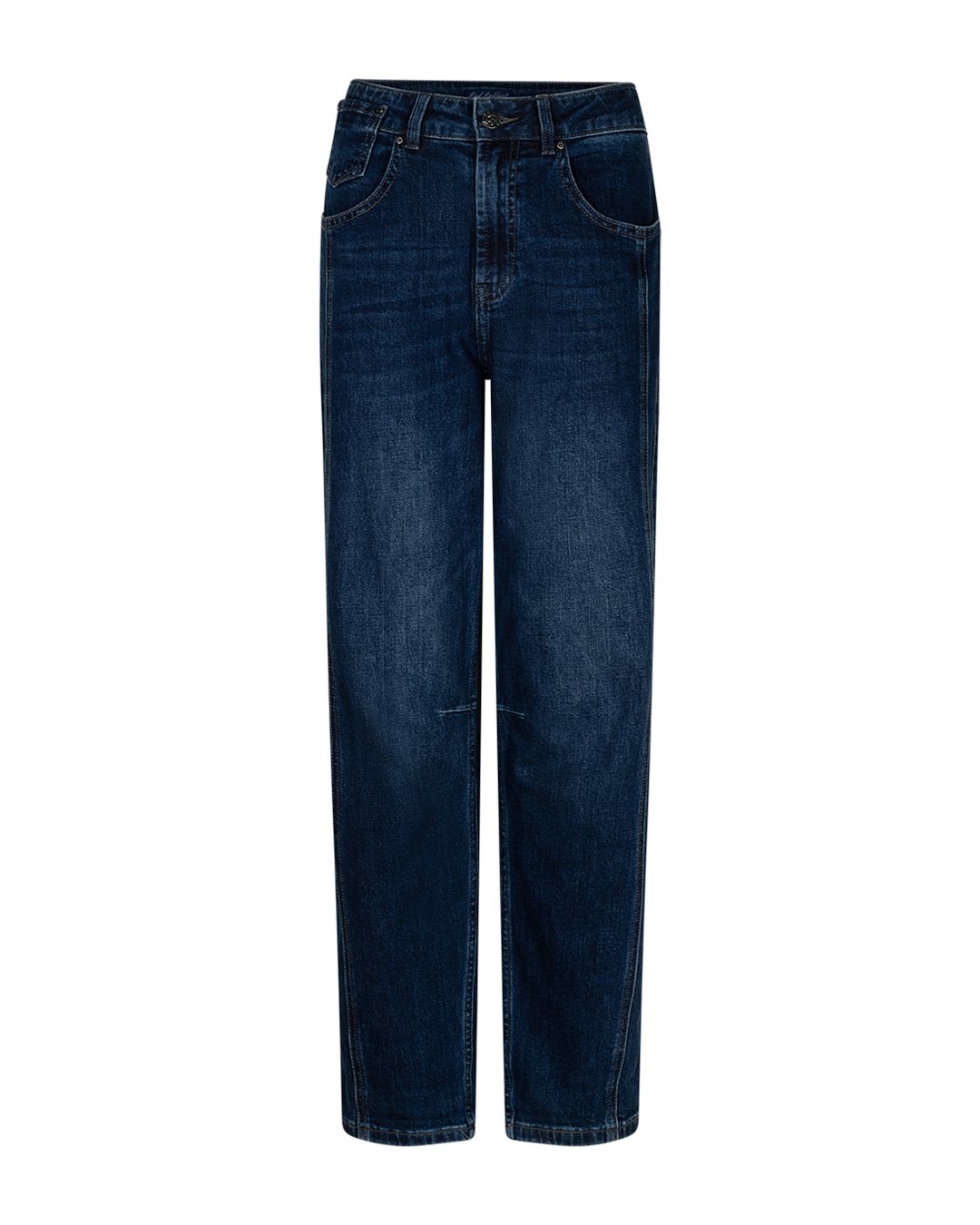 Jean Caitlina side patch dark stone Red Button, vue de face